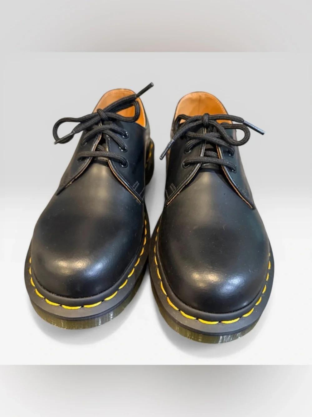 Dr. Martens Docs 1461 Smooth Leather Oxford Flats US Men's 5 Women's 6 Black New